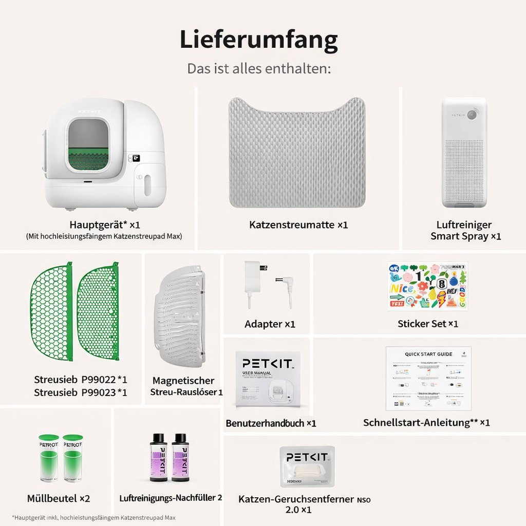 Kilom - Selbstreinigende Katzentoilette